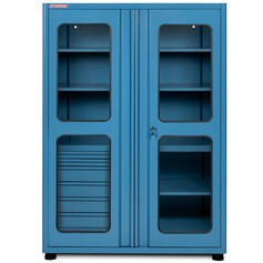 Arm�rio para ferramentas com 7 gavetas 3 prateleiras e 2 portas com visor de vidro - NA-10