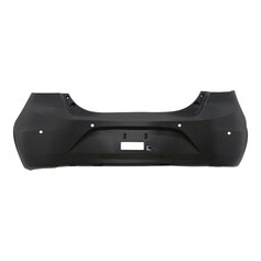 Para-choque KA Hatch 2014 a 2018 traseiro preto com furo para sensor - 2675-E Para-choque KA Hatch 2014 a 2018 traseiro preto com furo para sensor - 2675-E
