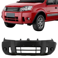 Para-choque Ecosport 2008 a 2012 dianteiro preto sem farol - 2915