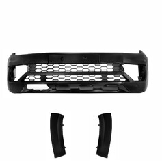 Para-choque Amarok 2017 a 2022 dianteiro preto com e sem farol - 6514K