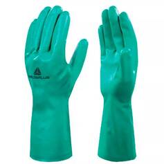 Luva de l�tex nitr�lica flocada 33 cm G