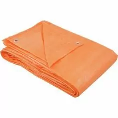 Lona de polietileno 12 x 10 m 100 micra laranja