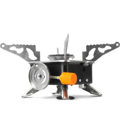 Fogareiro port�til dobr�vel a g�s com acendimento autom�tico - 8506