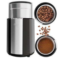 Moedor de caf� el�trico 200W l�minas em a�o inox - WMC200