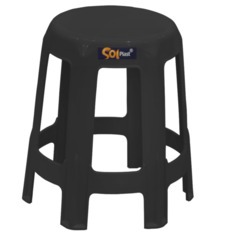 Banqueta pl�stica 6 p�s capacidade 152 Kg - Guaxuma