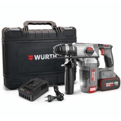 Martelete perfurador e rompedor a bateria 20V 2,8J Brushless SDS-Plus com bateria