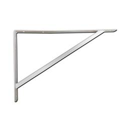 Cantoneira tipo mão francesa 25 x 30 cm branco capacidade de 170kg Cantoneira tipo mão francesa 25 x 30 cm branco capacidade de 170kg