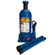 Macaco hidr�ulico tipo garrafa 10 toneladas azul - RMGI010
