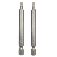 Bits fenda SL4 x 75 mm encaixe 1/4