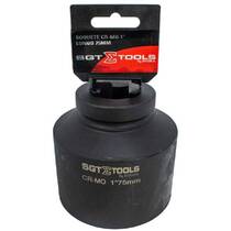 Soquete sextavado de impacto longo 75 mm encaixe 1 Soquete sextavado de impacto longo 75 mm encaixe 1