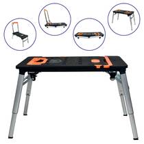 Bancada de trabalho dobr�vel at� 150 Kg 7 em 1