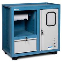 Gaveteiro modular com 1 gaveta e porta lixeira