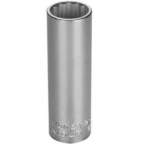 Soquete estriado longo 19 mm encaixe 1/2