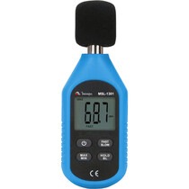 Decibelimetro digital mini com medição 30 a 130 dB - MSL-1301 Decibelimetro digital mini com medição 30 a 130 dB - MSL-1301