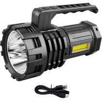 Refletor de busca recarreg�vel com LED COB multifuncional - BOM-4330 