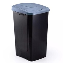 Lixeira plastica push click 30 litros com tampa Ecof�cil - 5072