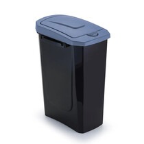 Lixeira plastica push click 15 litros com tampa Ecof�cil - 5071