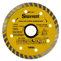 Disco diamantado turbo 110 mm para alvenaria - DDT110-S