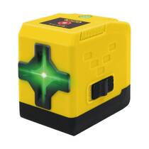 Nível a laser verde a pilha 2 linhas alcance de 5 m com suporte - BOM-6209 Nível a laser verde a pilha 2 linhas alcance de 5 m com suporte - BOM-6209