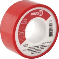 Fita veda rosca branca 18 mm x 25 metros