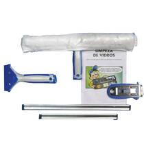 Mini kit de limpeza de vidros com 4 pe�as - KT900