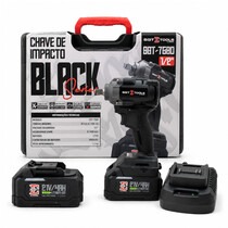 Chave de impacto a bateria 21V 4Ah encaixe 1/2 Chave de impacto a bateria 21V 4Ah encaixe 1/2