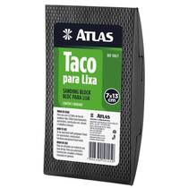 Taco lixador de borracha 130 x 70mm - 100/1