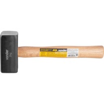 Marreta quadrada 2 kg com cabo em madeira Marreta quadrada 2 kg com cabo em madeira