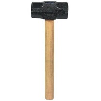 Marreta oitavada 2 kg com cabo de madeira encerado - 99.103