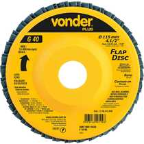 Disco de lixa flap disc reto 4.1/2