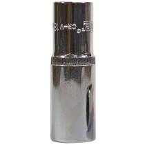 Soquete sextavado longo 18 mm com encaixe 1/2