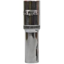 Soquete sextavado longo 12 mm com encaixe 1/2
