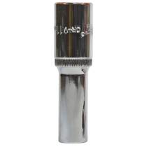 Soquete sextavado longo 11 mm com encaixe 1/2