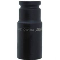 Soquete sextavado de impacto longo 24 mm encaixe 1/2