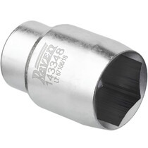 Soquete sextavado 36 mm encaixe 3/4