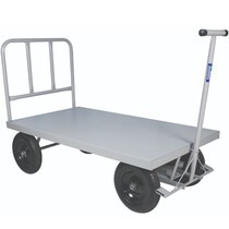 Carro plataforma com 1 aba capacidade 1.200 kg - TM-57          