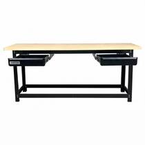 Bancada desmont�vel aberta 2.000 x 600 mm com tampo de pinus