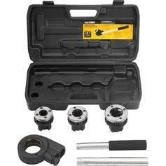 Jogo de tarraxa manual para canos de 1/2 a 1