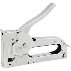 Grampeador manual em chapa de aço cromado capacidade de 4 a 8 mm Grampeador manual em chapa de aço cromado capacidade de 4 a 8 mm