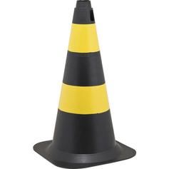 Cone de sinalização com 50 cm com 2 faixas Cone de sinalização com 50 cm com 2 faixas