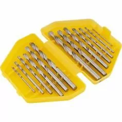 Jogo de brocas aço rápido 1,5 mm a 6,5 mm DIN338 com 13 peças