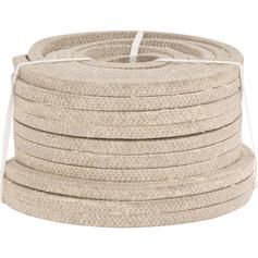 Gaxeta de algodo quadrada ensebada 3/4