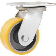 Rodzio giratrio de poliuretano e ferro fundido 5