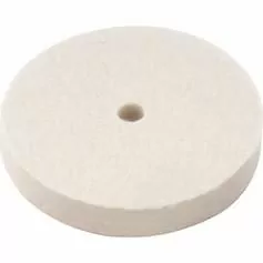 Roda de feltro para polimento 100 mm 