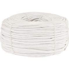 Corda multifilamento 3,5 mm cor branca rolo com  169 metros