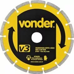Disco diamantado segmentado 180 mm para mármore