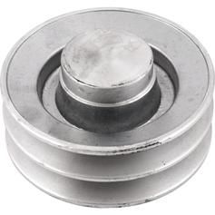 Polia de alumínio 2 canais B - 120 mm Polia de alumínio 2 canais B - 120 mm