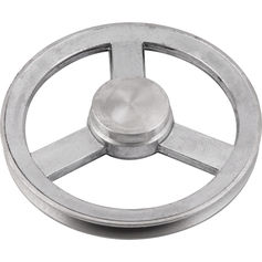 Polia de alumínio 1 canal A - 180 mm  Polia de alumínio 1 canal A - 180 mm