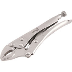 Alicate de pressão bico curvo 10 Alicate de pressão bico curvo 10