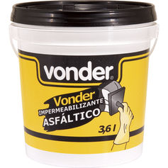 Impermeabilizante asfáltico 3,6 litros Impermeabilizante asfáltico 3,6 litros